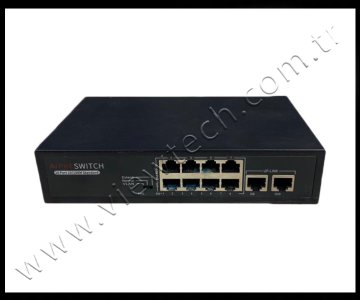 VT-8001-SW 8 PORT POE SWITCH